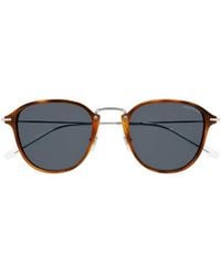 Montblanc - Eyewear Oval Frame Sunglasses - Lyst