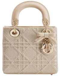 Dior - Mini Lady Bag With Strap - Lyst