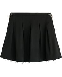 Our Legacy - Object Pleated Mini Skirt - Lyst