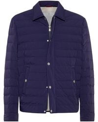 Brunello Cucinelli - Quilted Jacket - Lyst