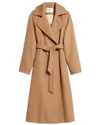 Max Mara - Long-Sleeved Cashmere Coat - Lyst