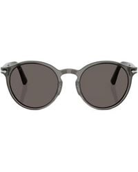 Persol - Round Frame Sunglasses - Lyst