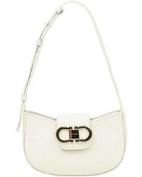 Ferragamo - Ferragamo Double Gancini Mini Bag - Lyst