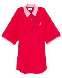The Attico - The Il Primo Bagno Polo Mini Dress - Lyst