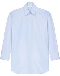 Givenchy - Asymmetrical Poplin Shirt - Lyst