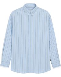 Ami Paris - Ami Oversized Striped Shirt - Lyst