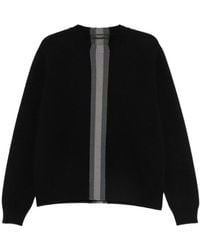 Gucci - Knit Wool Sweater With Muted Web - Lyst