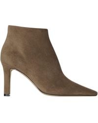 The Row - Carla 80 Suede Boots - Lyst