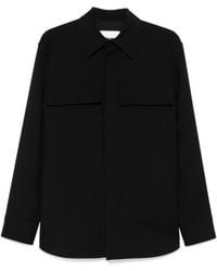 Jil Sander - Curved Hem Shirt - Lyst