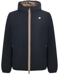 K-Way - Jack Reversible Hooded Down Jacket - Lyst