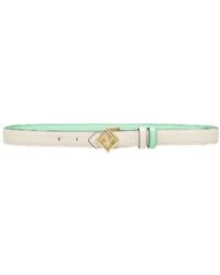 Fendi - And Leather Reversible Belt - Lyst