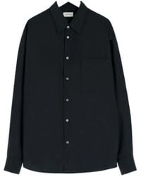 Lemaire - Long-Sleeved Button-Up Shirt - Lyst