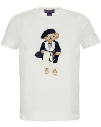 Ralph Lauren - Bear Motif T-Shirt - Lyst