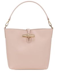 Longchamp - Mini Le Roseau Bucket Bag - Lyst