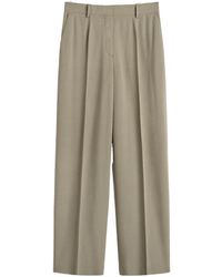 TOTEME - Totême Wide Fluid Trousers - Lyst