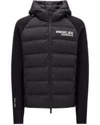 Moncler - Grenoble Padded Zip-Up Hoodie - Lyst