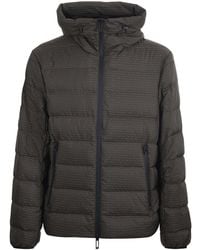 Emporio Armani - Zip-Up Padded Jacket - Lyst