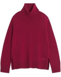 Maison Kitsuné - Maison Kitsuné Long-Sleeved Roll-Neck Jumper - Lyst