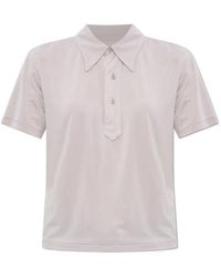 Maison Margiela - Short-Sleeved Polo Shirt - Lyst