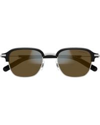 Montblanc - Eyewear Square Frame Sunglasses - Lyst