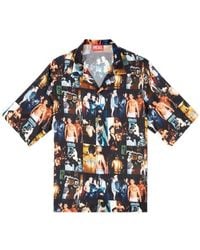 DIESEL - X Tom Of Finland Foundation Graphic-Print Shirt - Lyst