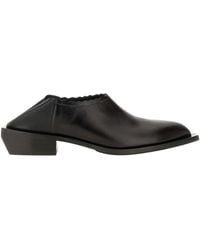 Moschino - Scallop-Edge Slip-On Loafers - Lyst