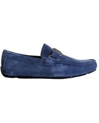 Ferragamo - Metal Buckle Business Casual Shoes - Lyst