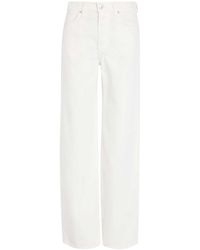 Citizens of Humanity - Solid Color Wide-Leg Jeans - Lyst