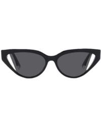 Fendi - Eyewear Cat-Eye Frame Sunglasses - Lyst