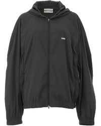 Amomento - Nylon Hooded Jacket - Lyst