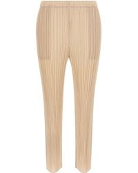 Pleats Please Issey Miyake - Pleats Please Issey Miyake Monthly Colors July Pants - Lyst