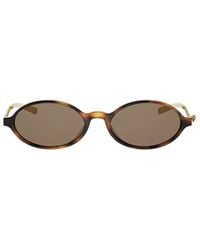 Dior - Eyewear Bow R2I Oval Frame Sunglasses - Lyst