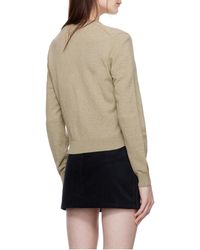 A.P.C. - Josephine Cropped Cardigan - Lyst