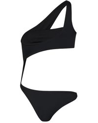 Versace - Cutout Plunge Swimsuit - Lyst