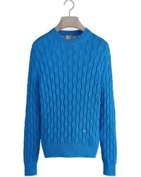 Dior - Cable-Knit Knitted Sweater - Lyst