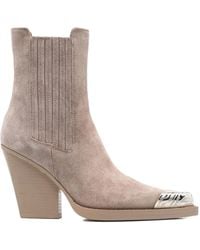 Paris Texas - Dallas Metal-Toe Ankle Boots - Lyst