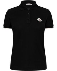 Moncler - Short-Sleeved Polo Shirt - Lyst