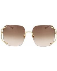 Gucci - Eyewear Square Frame Sunglasses - Lyst