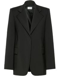 Sportmax - Tenace Peak-Lapel Single-Breasted Blazer - Lyst
