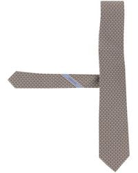 Ferragamo - Gancini Links Print Silk Tie - Lyst