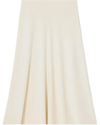 Proenza Schouler - Striped Knitted Midi Skirt - Lyst