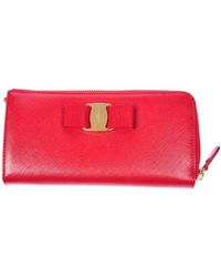 Ferragamo - Logo Long Purse - Lyst