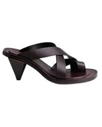 Phoebe Philo - Round-Toe High-Heeled Sandals - Lyst