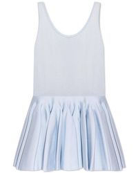 Alaïa - Alaïa Knitted Godet Dress - Lyst