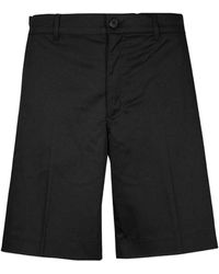 Givenchy - Label Patch Chino Shorts - Lyst