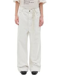 Ann Demeulemeester - Kristel Baggy-Fit Jeans - Lyst