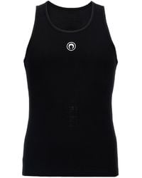 Marine Serre - Ribbed Tank Top - Lyst