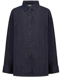 Dries Van Noten - Long-Sleeve Denim Shirt - Lyst