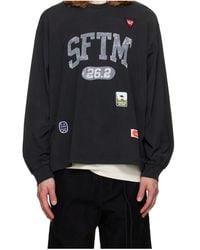 Song For The Mute - Drape Crew Neck T-Shirt - Lyst