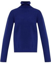 Jil Sander - Ribbed High-Neck Jumper - Lyst